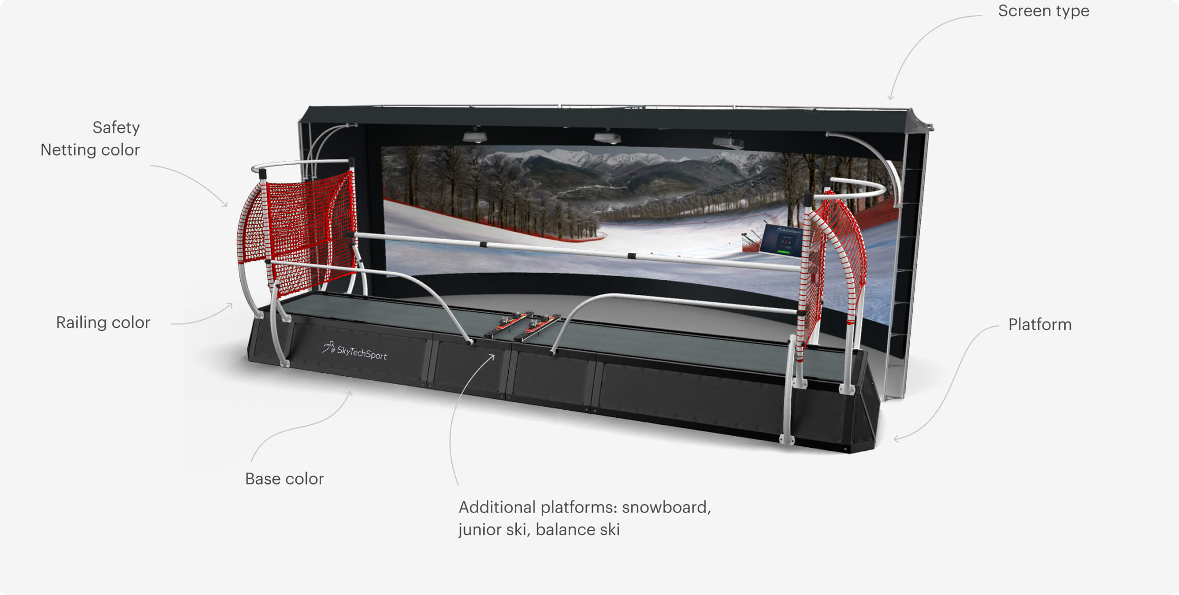 Ski & Snowboard Simulators - Example Product