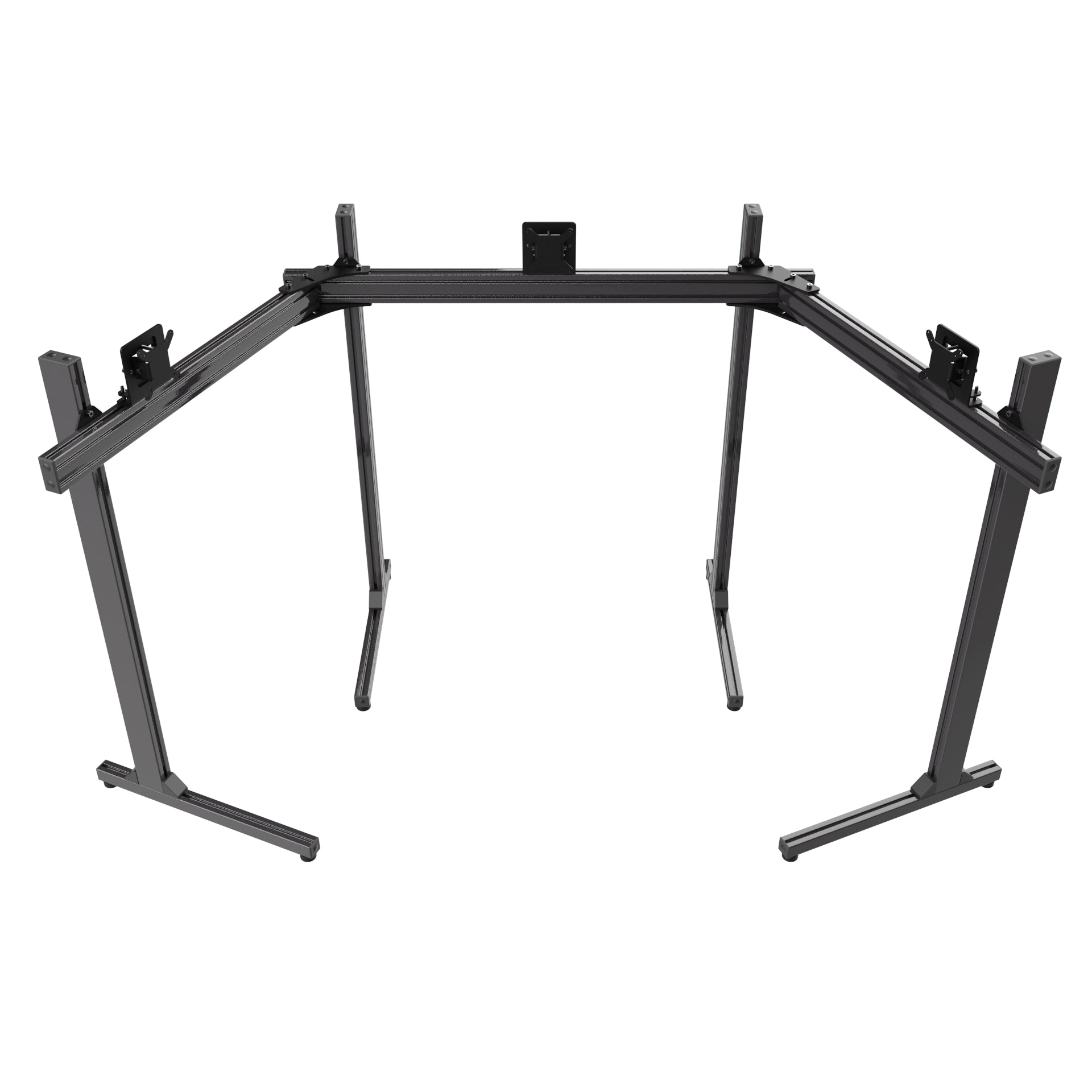 Freestanding Triple TV & Monitor Stand (Up to 50" TV or 45" Ultrawide)