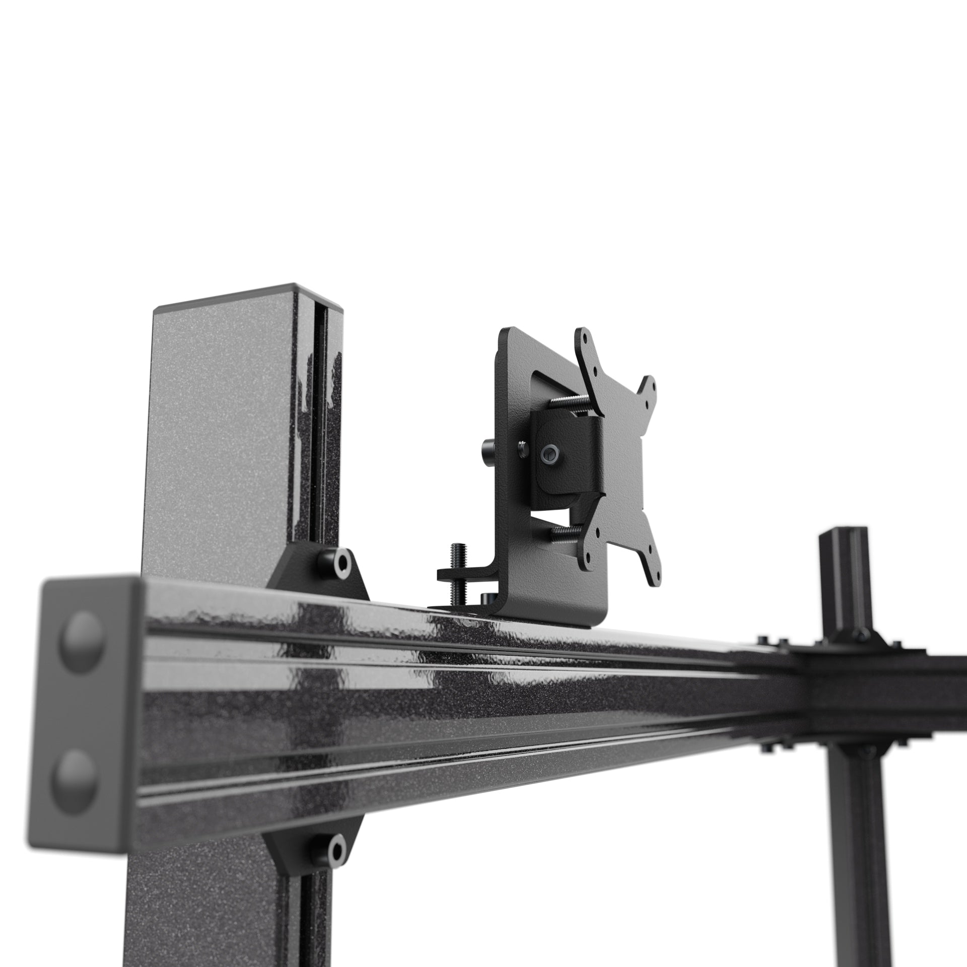 Freestanding Triple TV & Monitor Stand (Up to 50" TV or 45" Ultrawide)