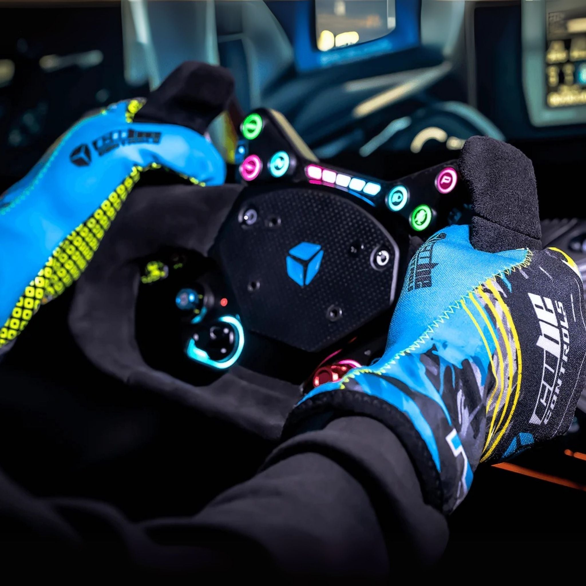 Cube Controls GT PRO V2 Reparto Corse Zero Suede Sim Racing Wheel