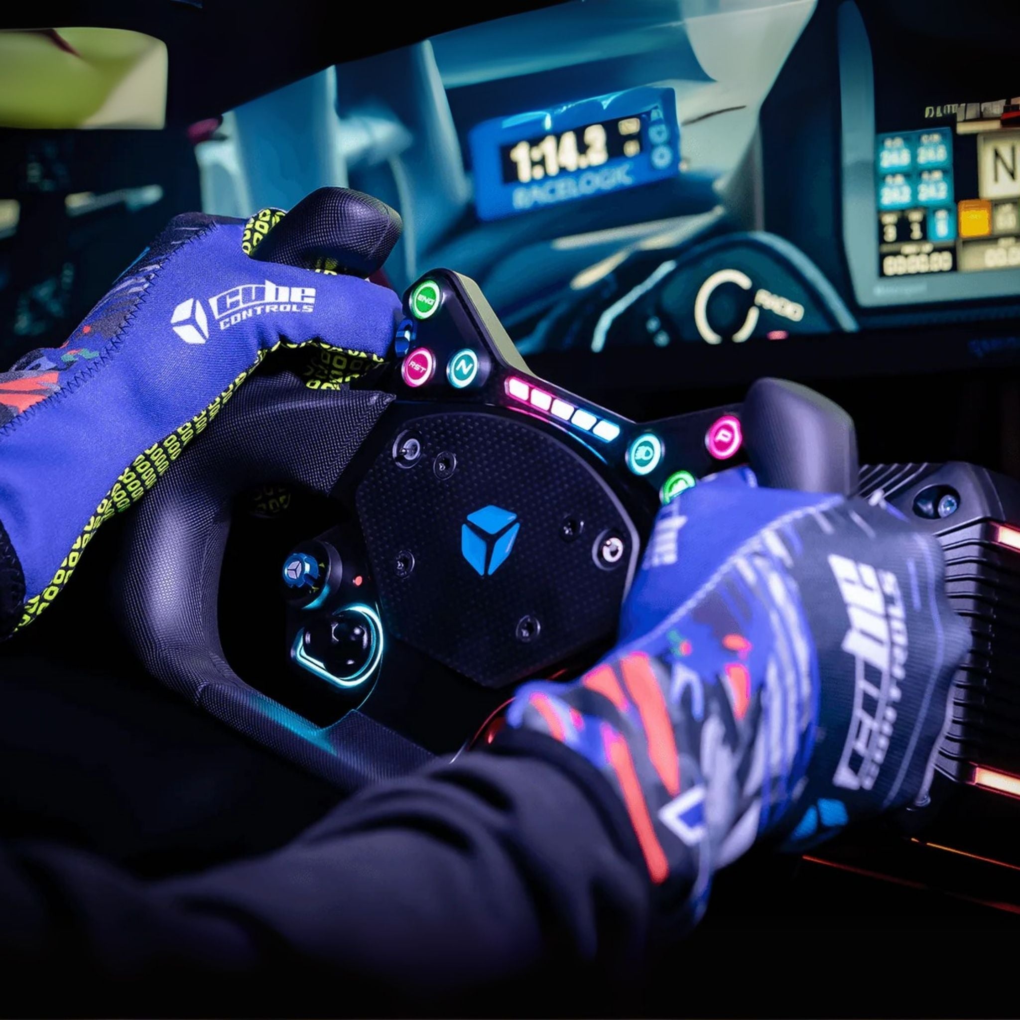 Cube Controls GT PRO V2 Rubber Sim Racing Wheel