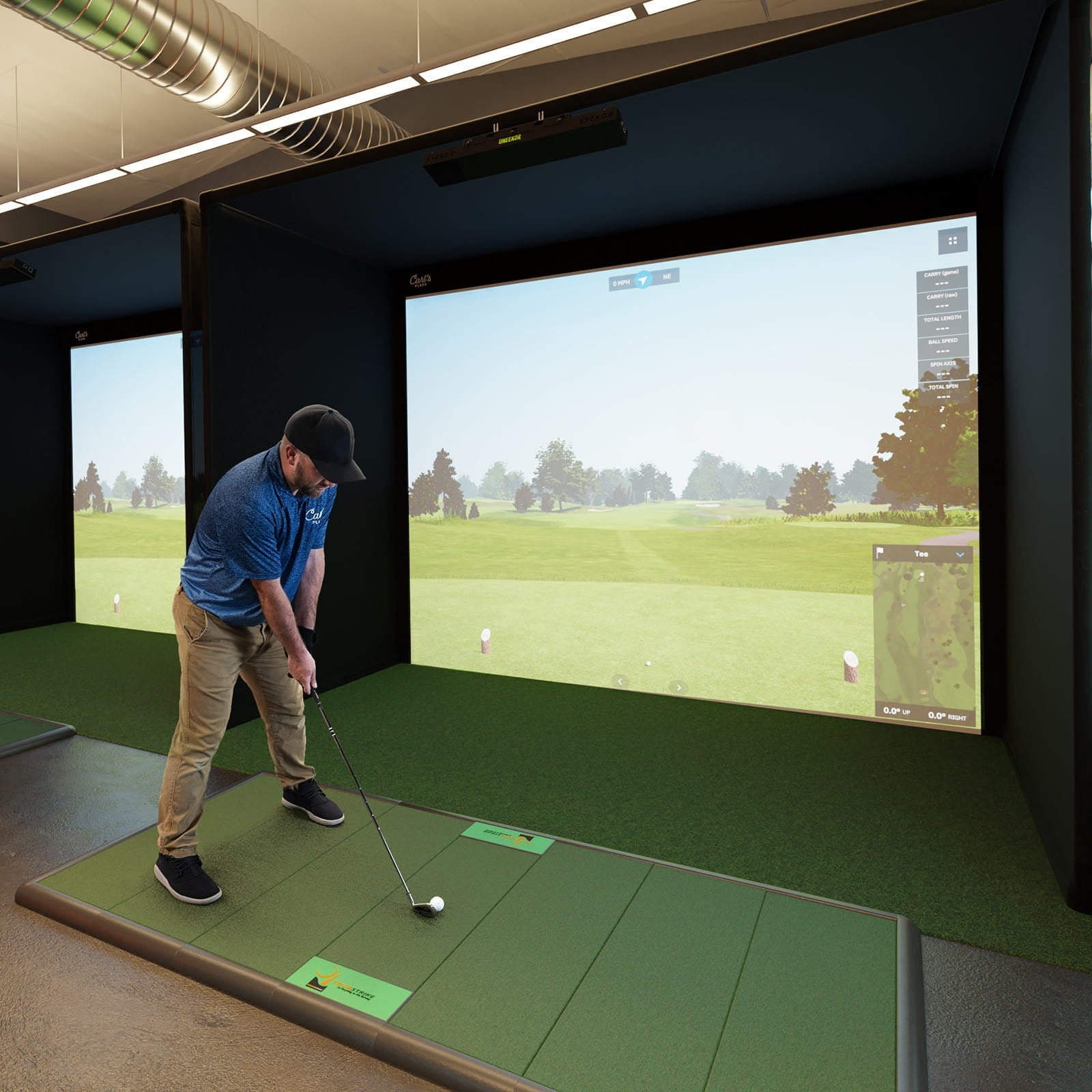 Pro Golf Enclosure Kit with Impact Screen