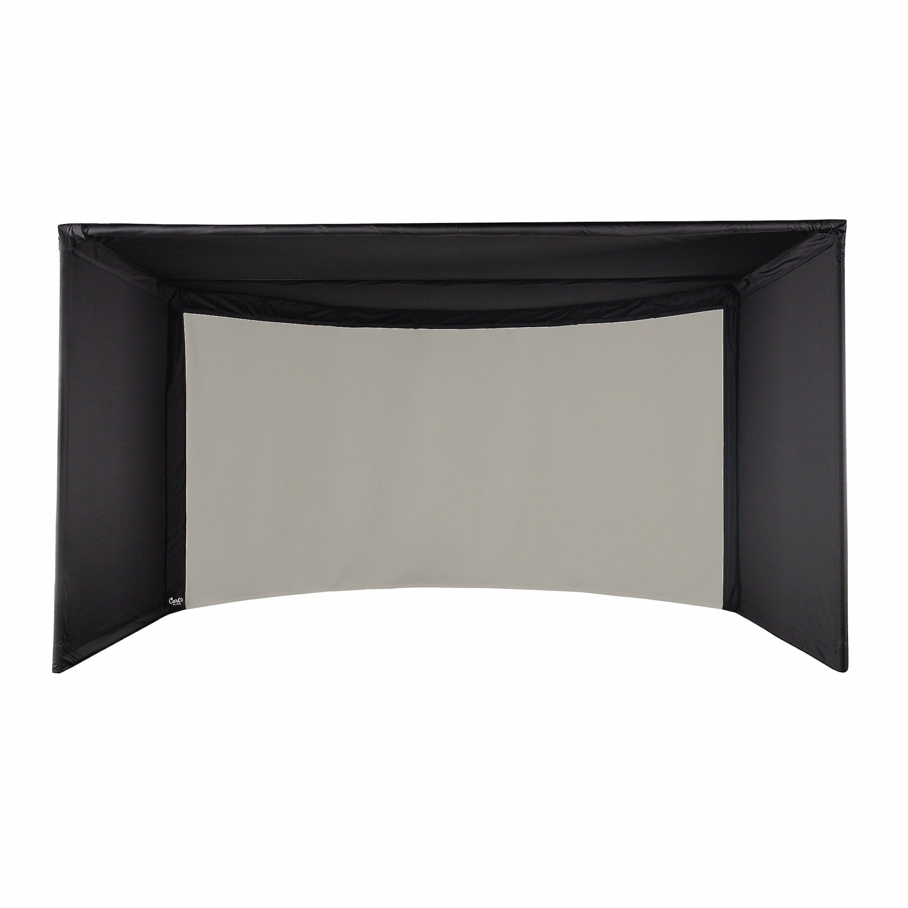 Curved Golf Simulator Enclosure Kit with Impact Screen