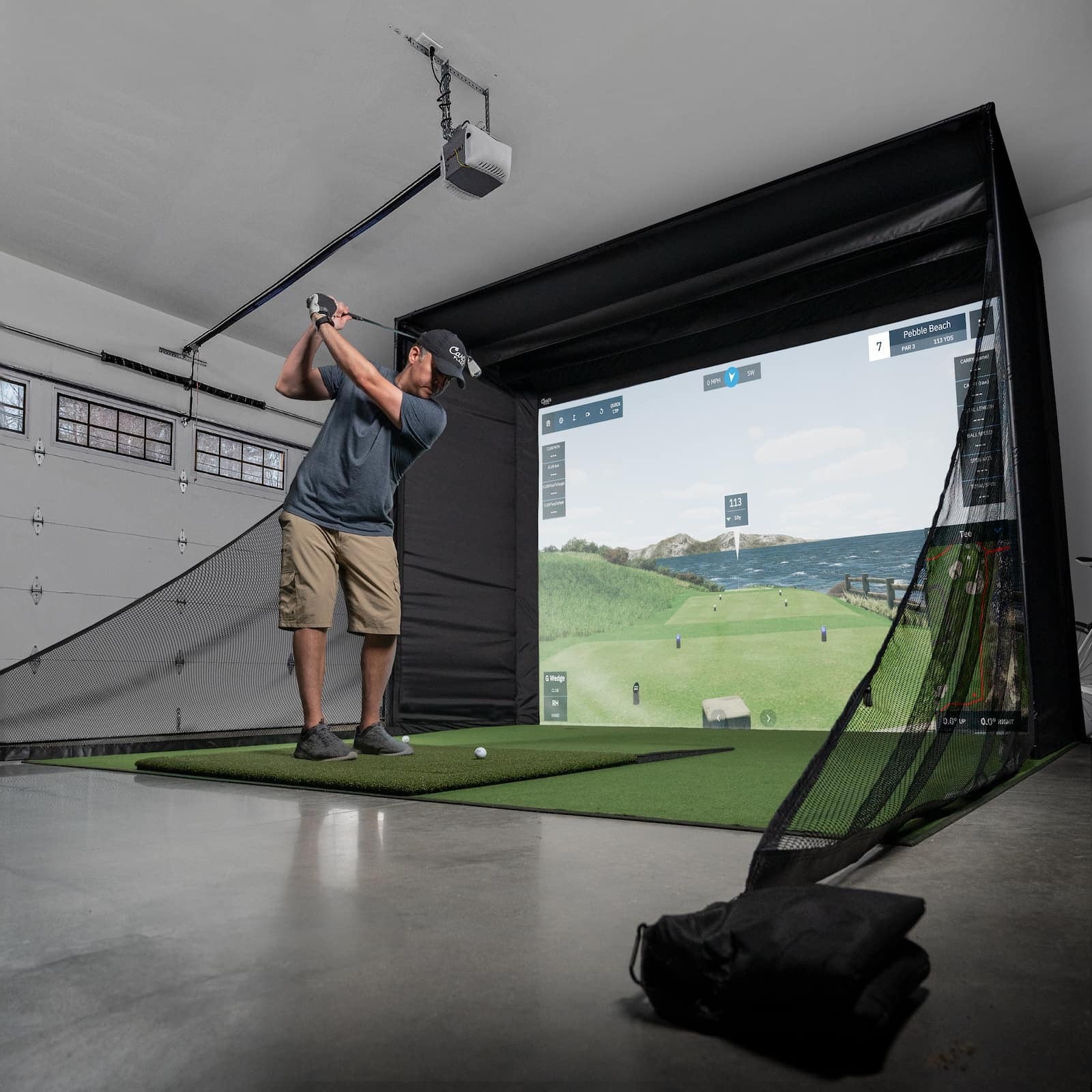 DIY Golf Enclosure Kit with Impact Screen