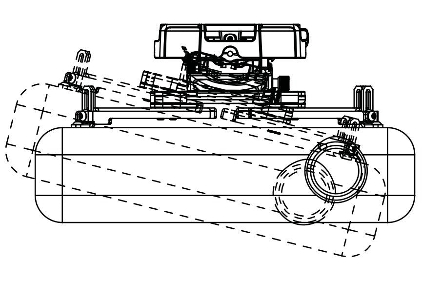 Flush-Mount Projector Mount