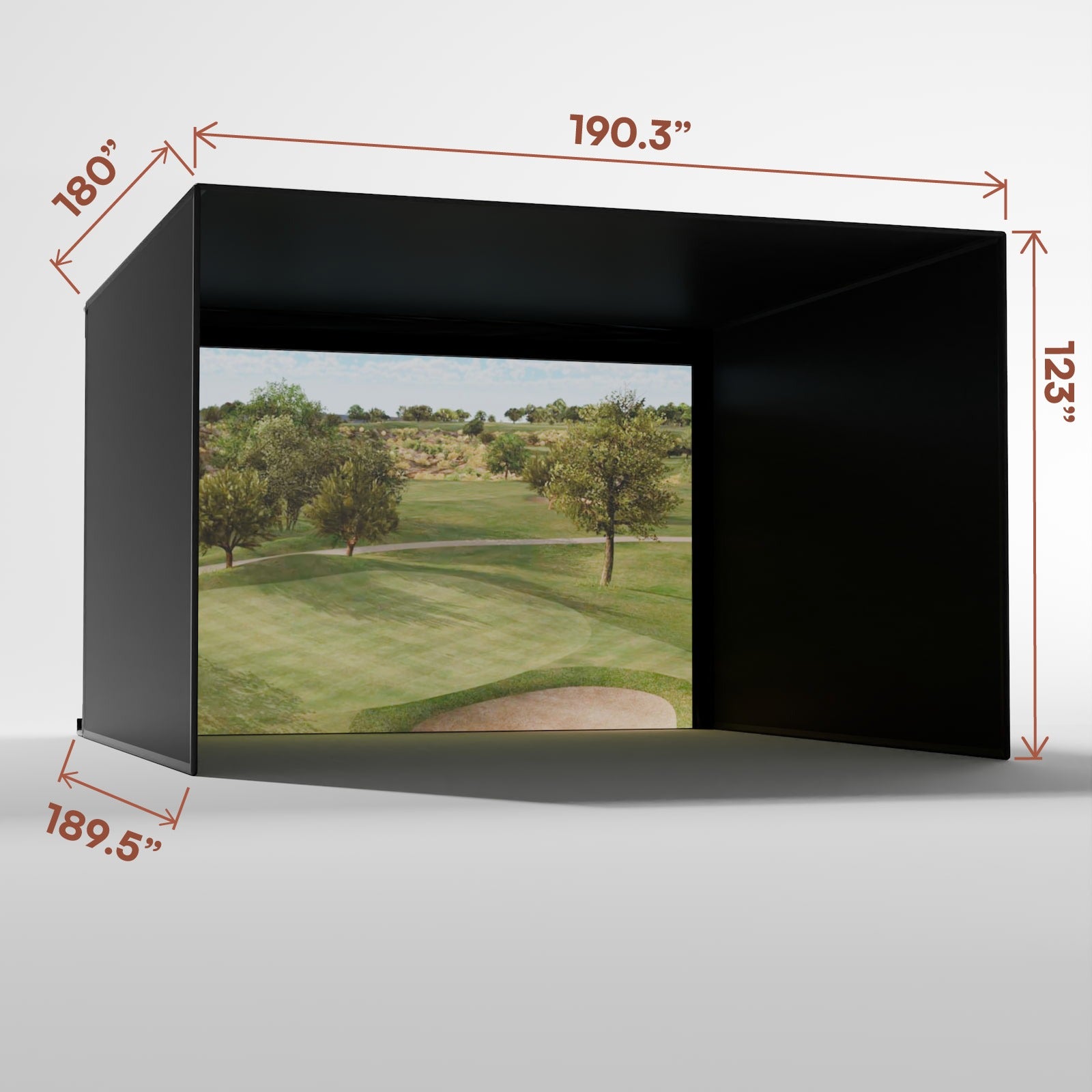 Pro Golf Enclosure Kit with Impact Screen