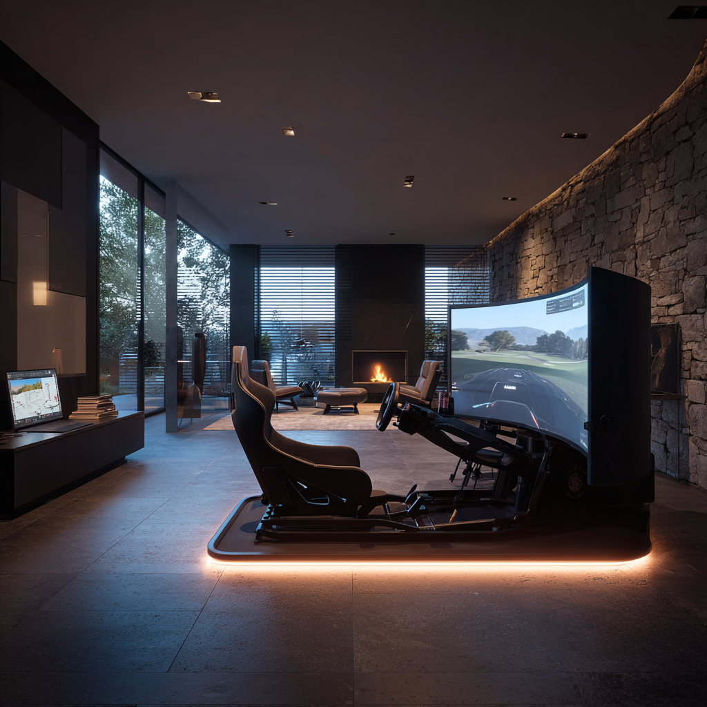 High-End Home Simulators for Modern Luxury Living | TruSimPlay