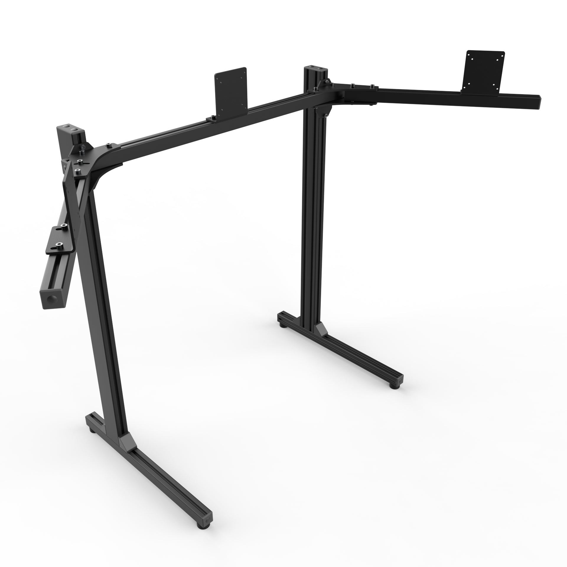 Freestanding Triple Monitor Stand (Up to 32")