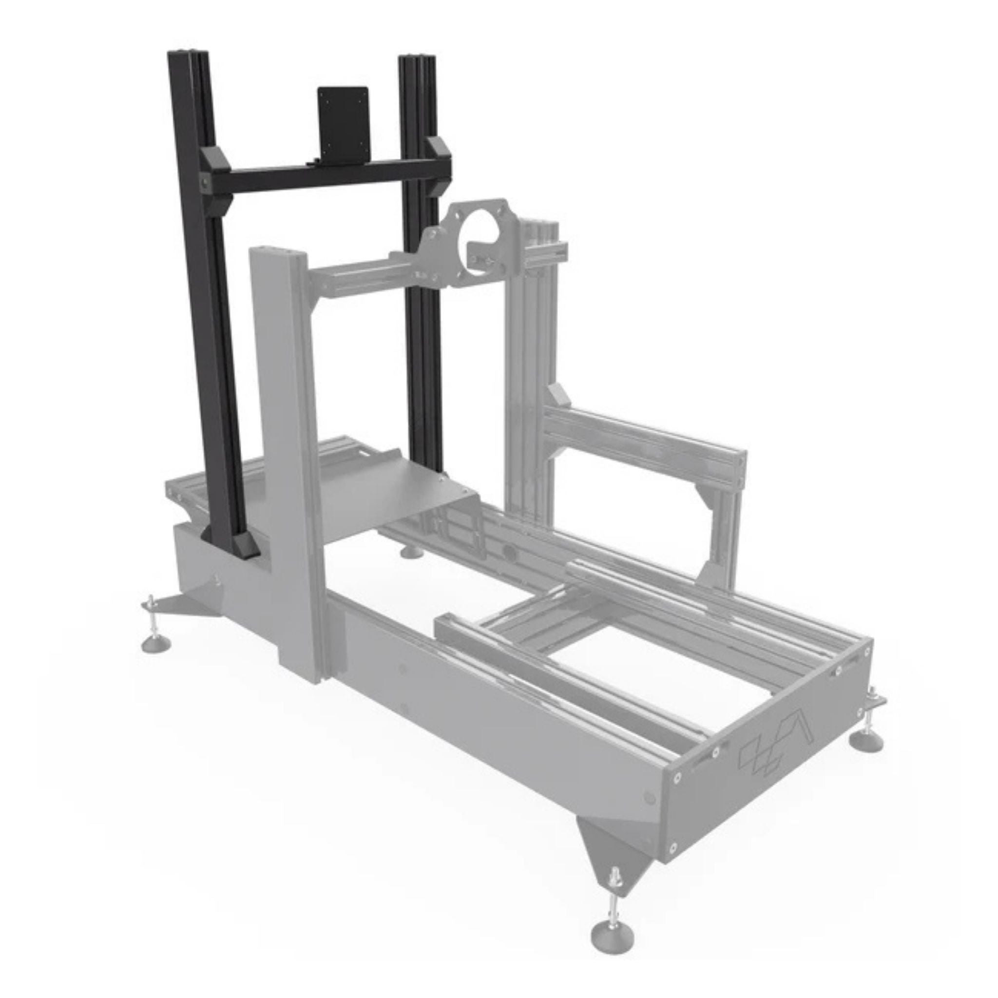 Integrated Single Monitor Stand