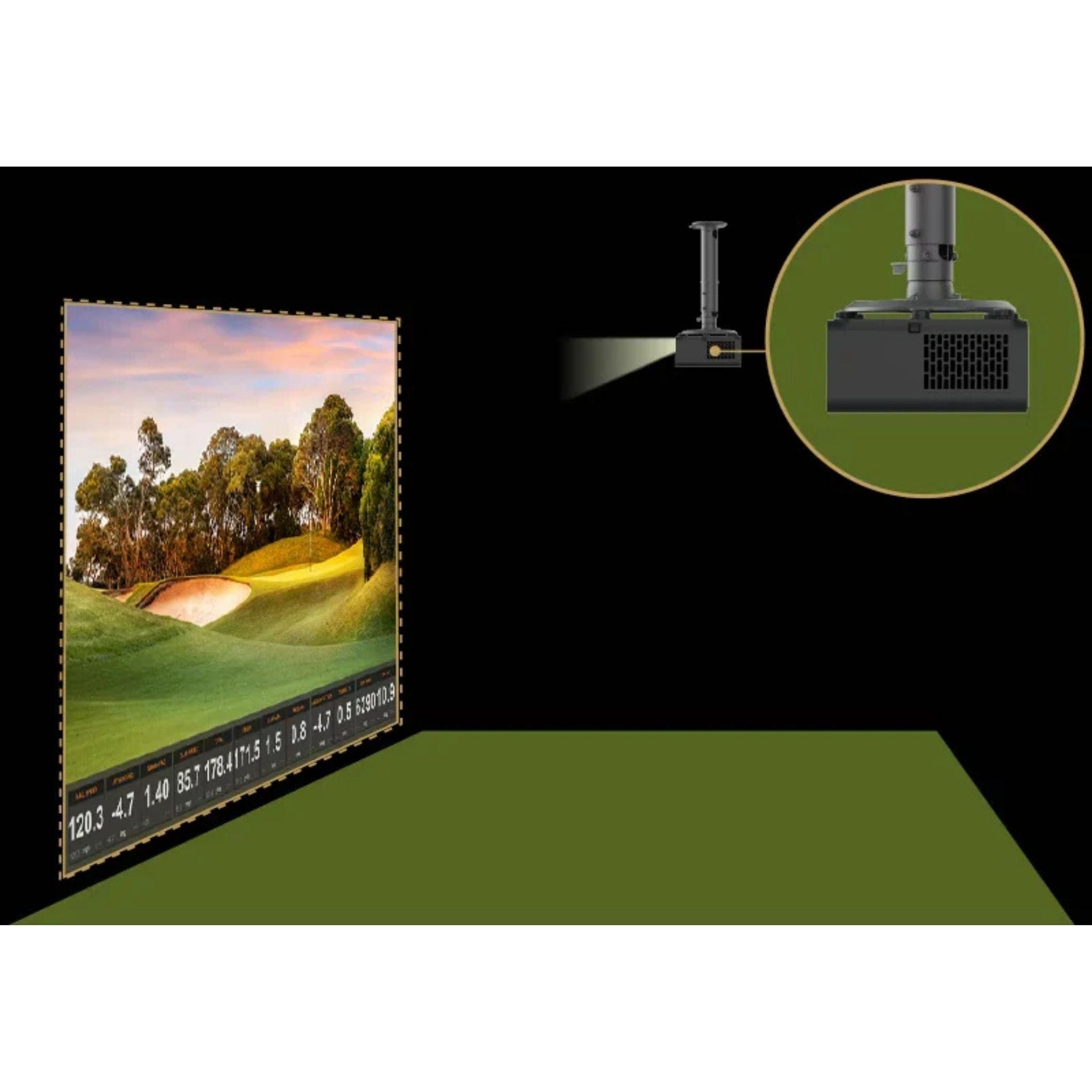 BenQ AH30ST Full HD Short Throw Projector | 3000 Lumens LED