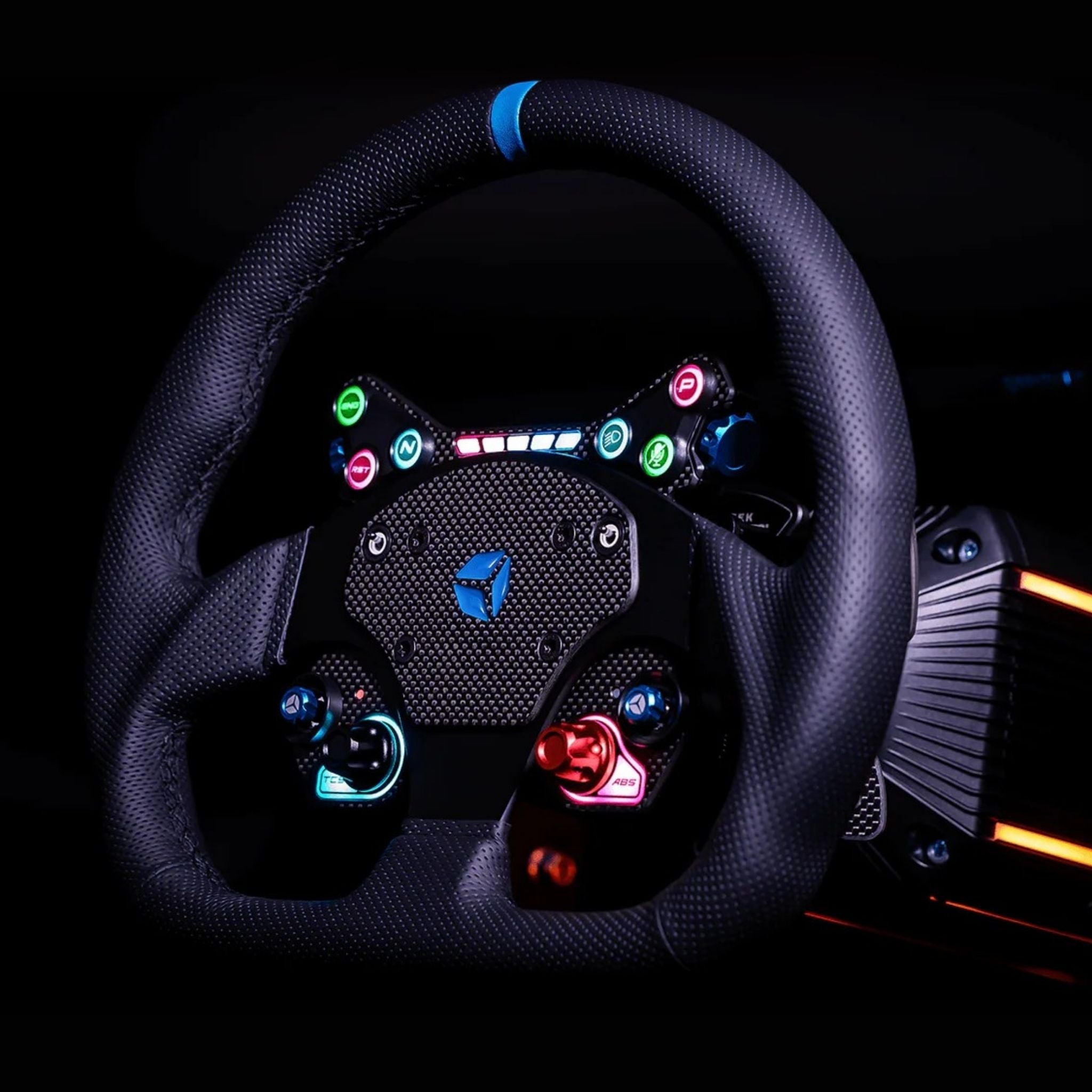 Cube Controls GT PRO V2 Reparto Corse Perforated Leather Sim Racing Wheel
