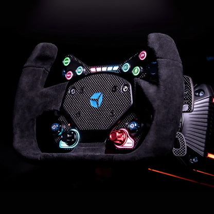 Cube Controls GT PRO V2 Reparto Corse Zero Suede Sim Racing Wheel