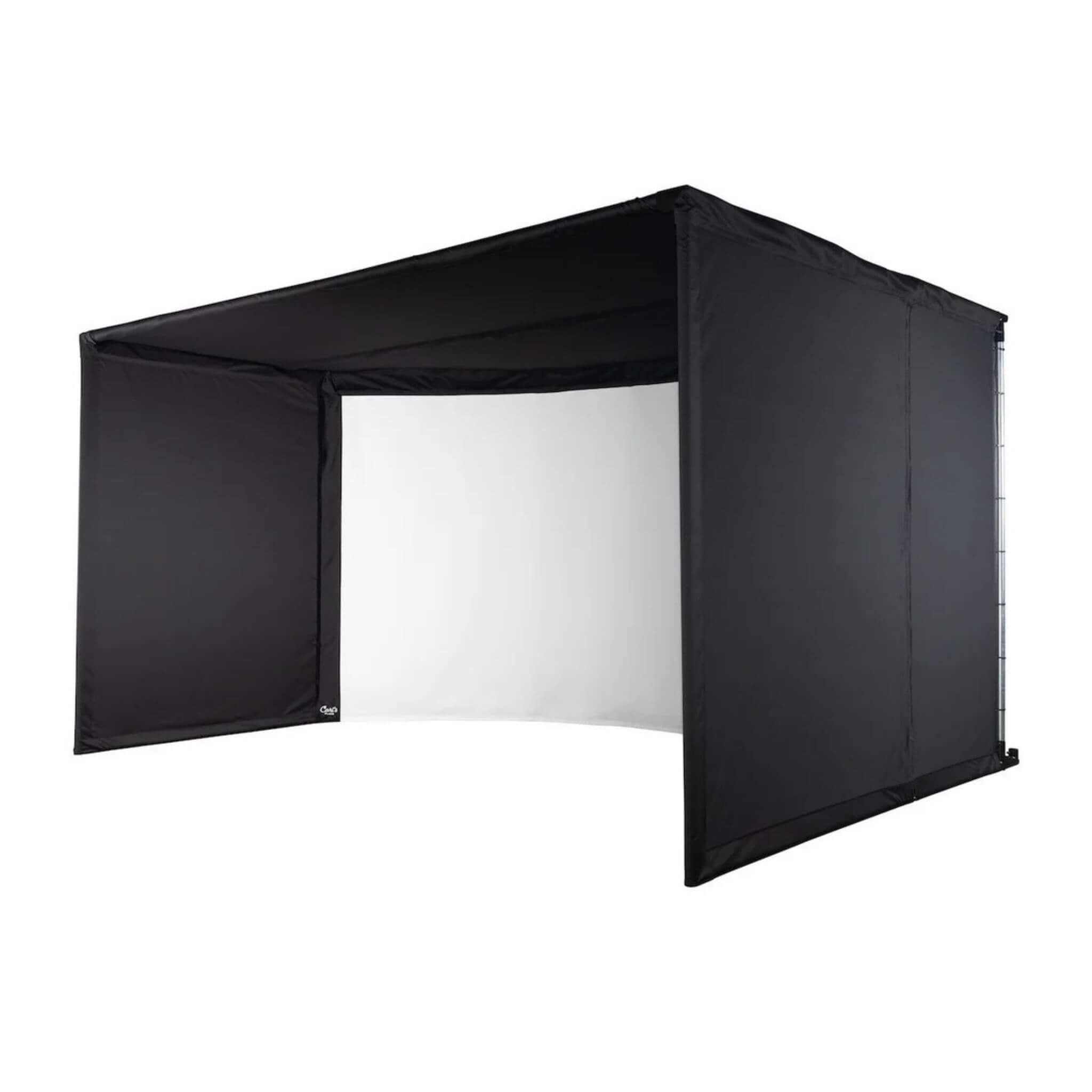Curved Golf Simulator Enclosure Kit with Impact Screen
