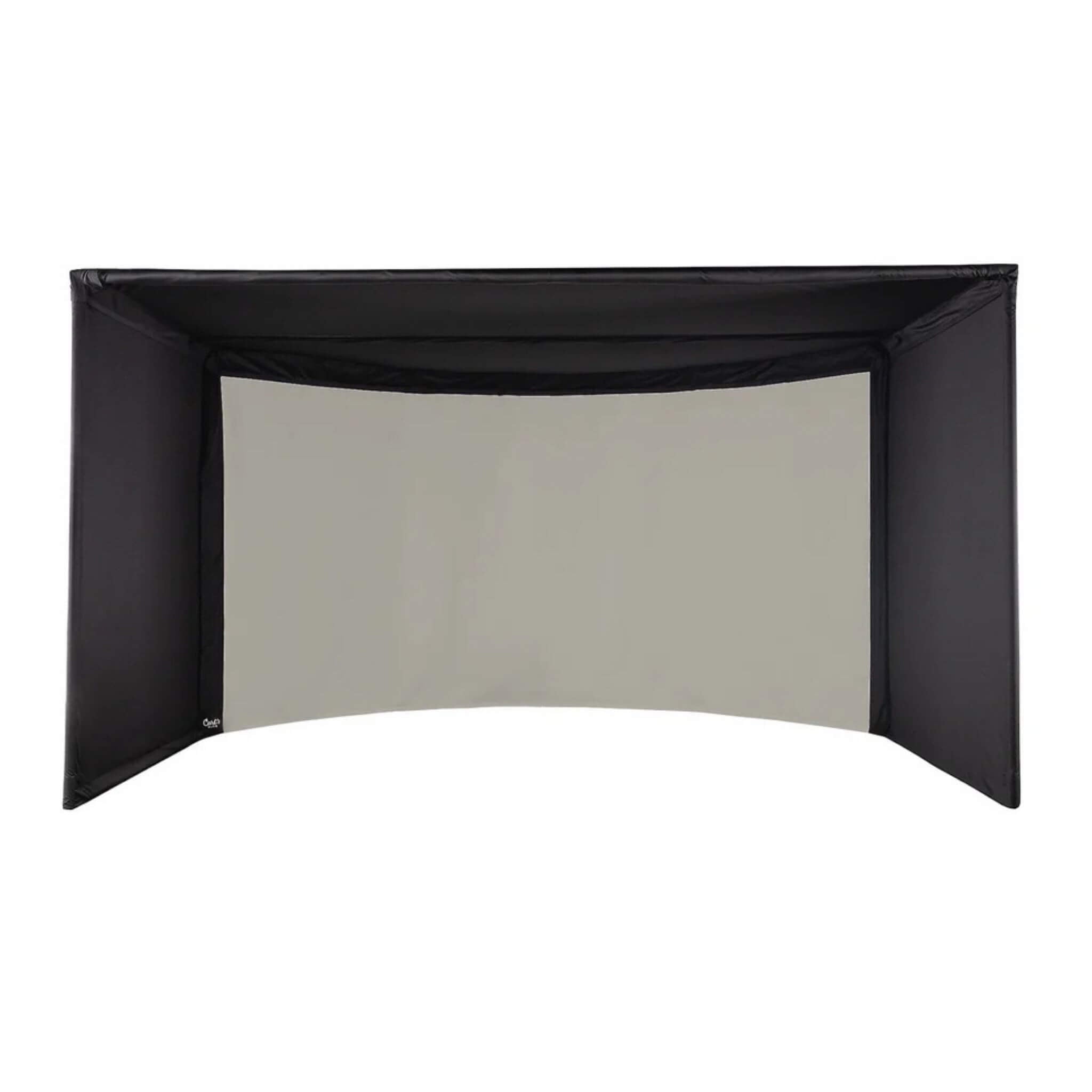 Curved Golf Simulator Enclosure Kit with Impact Screen