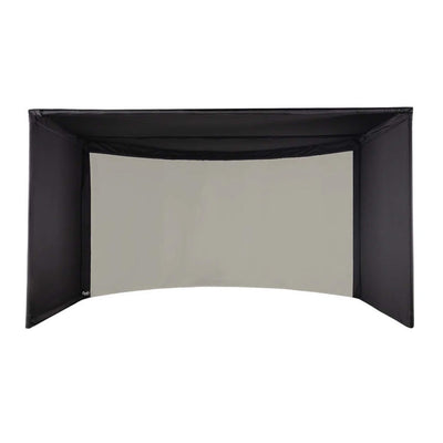 Curved Golf Simulator Enclosure Kit with Impact Screen