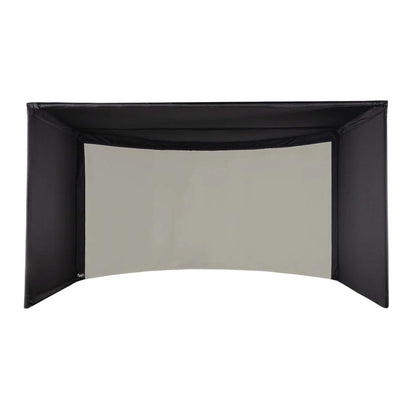 Curved Golf Simulator Enclosure Kit with Impact Screen
