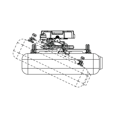 Flush-Mount Projector Mount