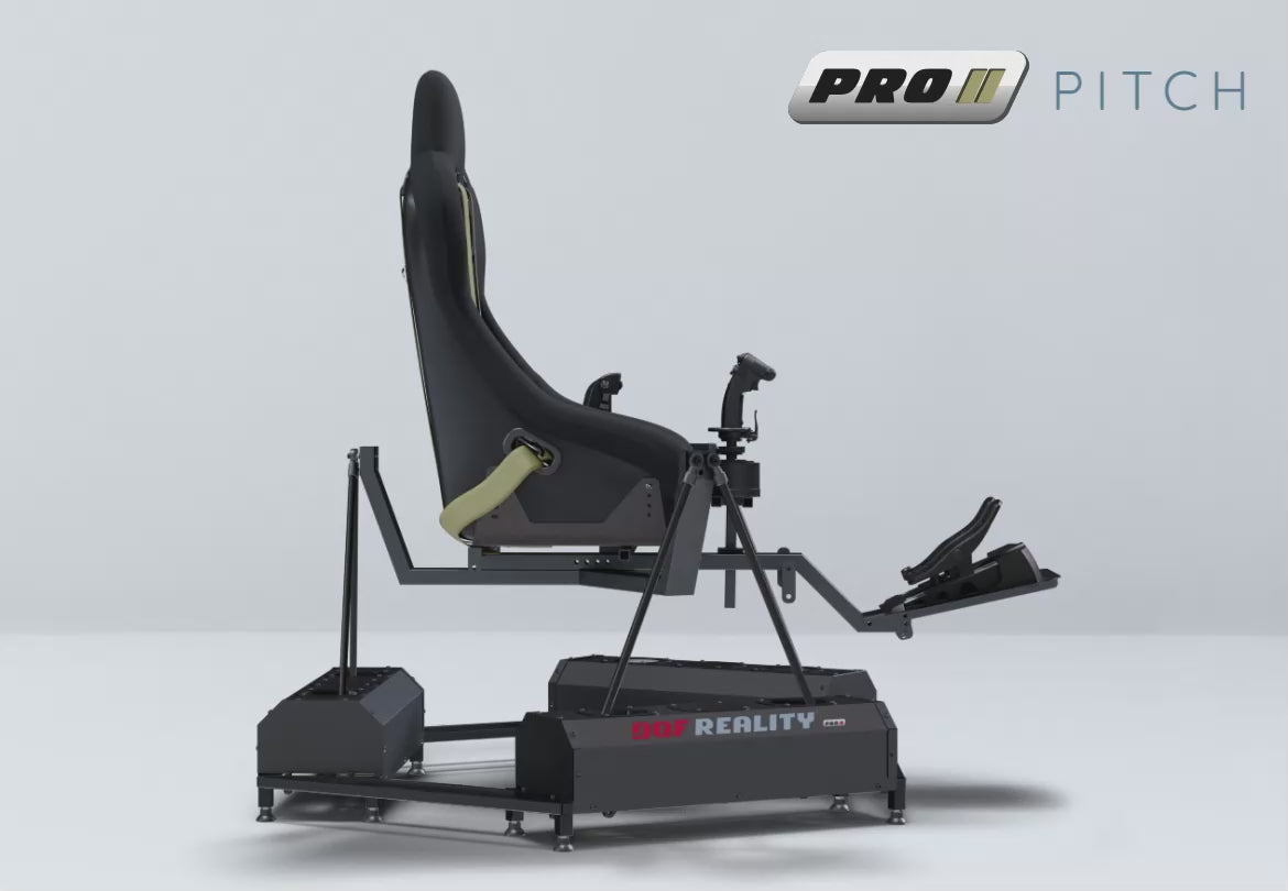 Load video: DOF Reality Professional 6-Axis Helicopter Motion Simulator Platform - P6