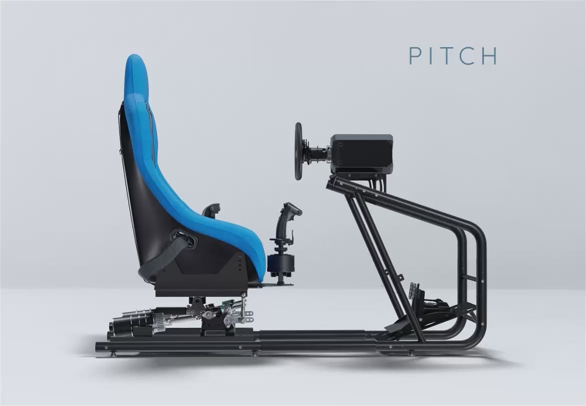 Load video: DOF Reality MOVER PRO 2-Axis Universal Motion Simulator Platform - MP2