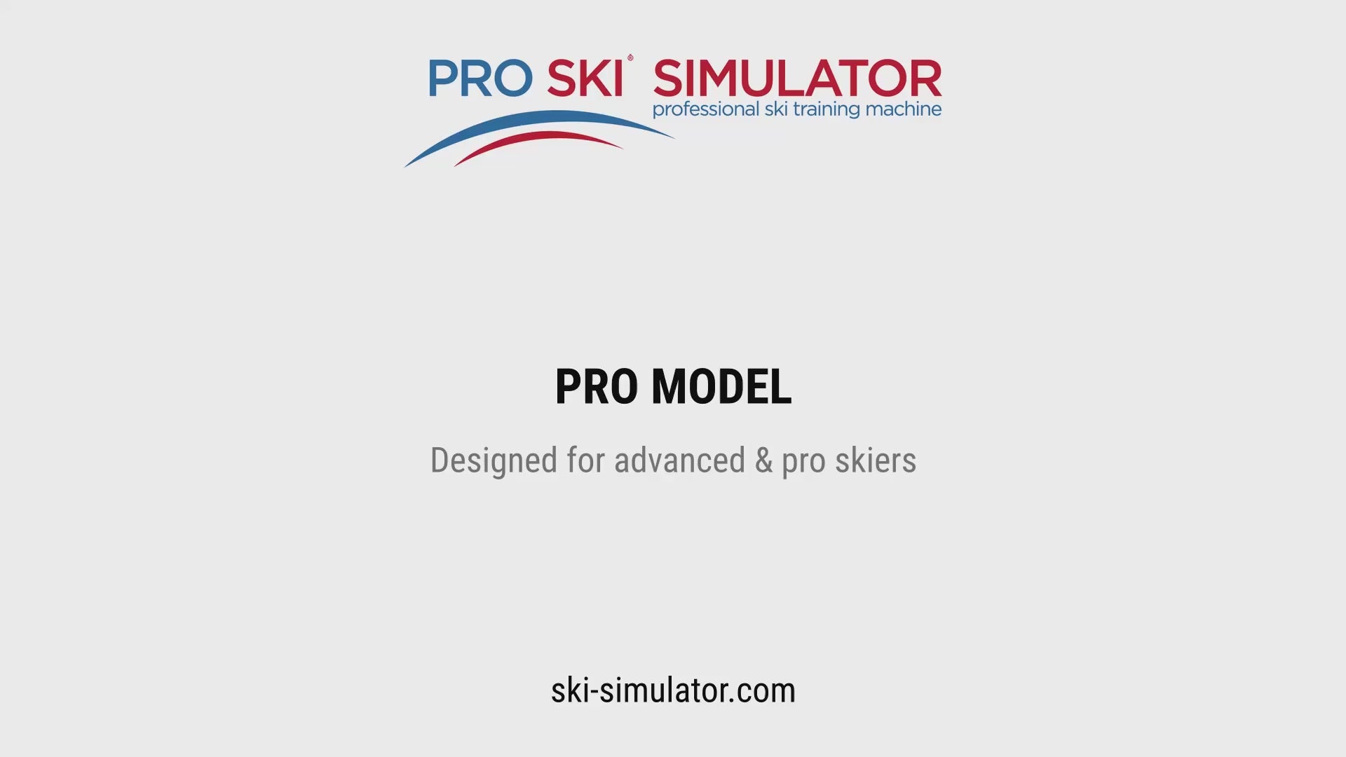 Professional Ski Simulator