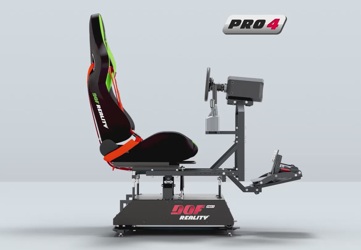 DOF Reality Professional 4-Axis Racing Motion Simulator Platform - P4