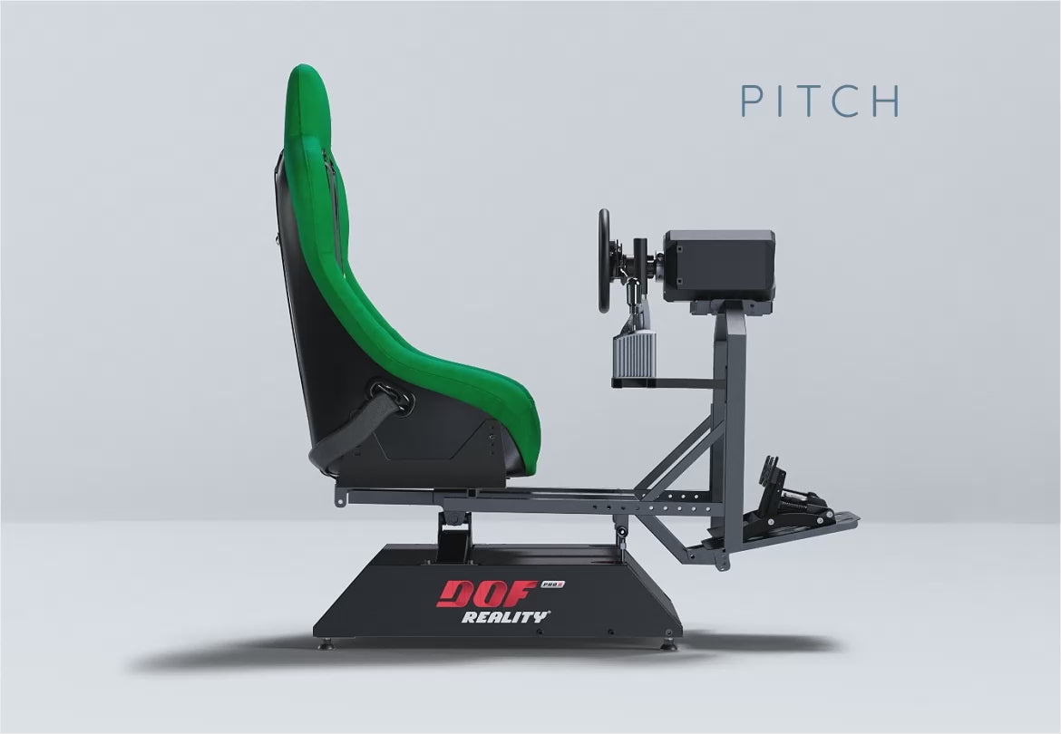 Load video: DOF Reality Professional 2-Axis Racing Motion Simulator Platform - P2