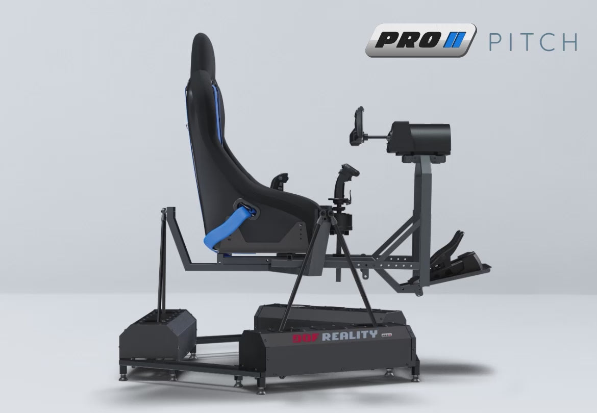 Load video: DOF Reality Professional 6-Axis Flight Motion Simulator Platform - P6