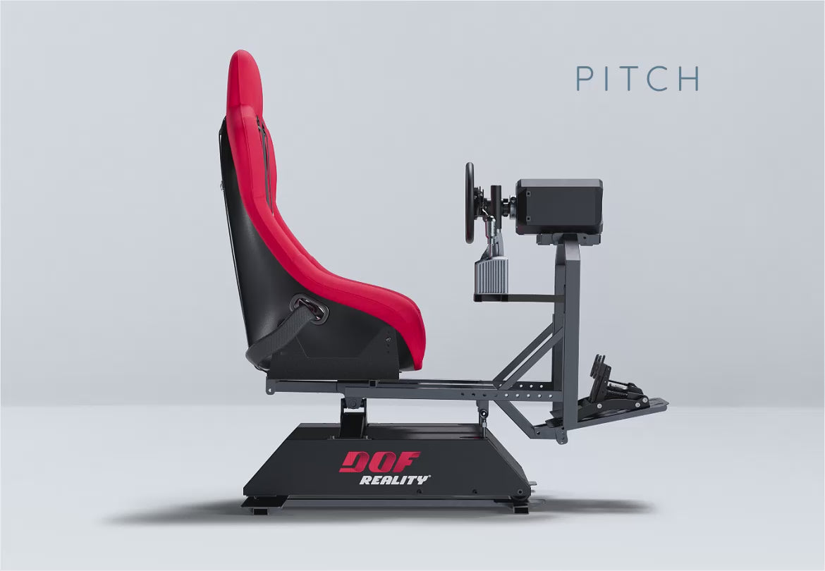 Load video: DOF Reality HERO 3-Axis Racing Motion Simulator Platform - H3