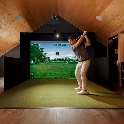 SimBooth 1 – Compact Golf Simulator Enclosure