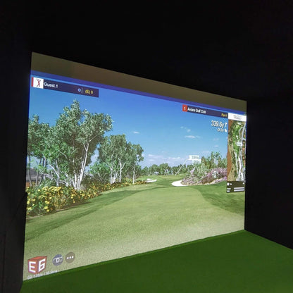 SimBooth 1 – Compact Golf Simulator Enclosure